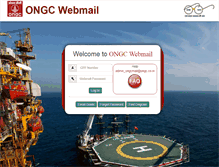 Tablet Screenshot of mail.ongc.co.in